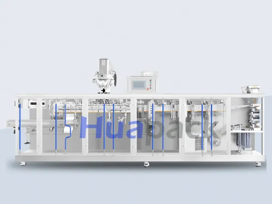 Automatic Film Flat Sachet 3/4 Side Sealing Bag Spice/Milk/Medicine/Coffee/Detergent Powder Pouch Filling Sealing Bagging Packing Packaging Machine Manufacturer 