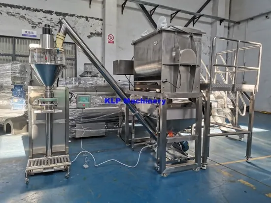 Schneckenfüller Halbautomatische 25 kg Milchpulver-Abfüll-Verpackungsmaschine
