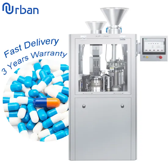 Vollautomatische Füllmaschine für Pulver/Granulat/Gelatine/leere Hartkapseln im neuen Design