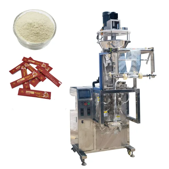 Halbautomatische Pulververpackungsmaschine Fabrikverkauf Spiralpulver-VFFS-Verpackungsmaschine