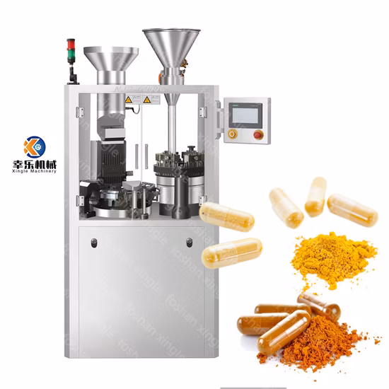 Njp 1200 Pharmazeutische Maschine Preis Pellets Pulver Vollautomatische Abfüllung Kapselung Hartgelatine Kapsel Füllmaschine