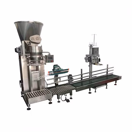 Fabrikverkauf Kleine vertikale kleine Sachets Gewürzpulver Kaffeemehl Halbautomatische Pulververpackungsmaschine