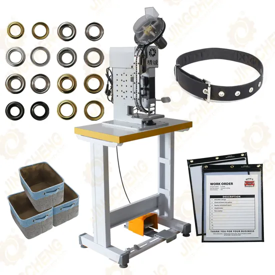 Small Semi Automatic Eyelet Machine for Packaging Bags 